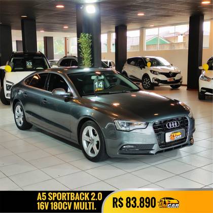 AUDI A5 2.0 TFSI SPORTBACK AMBIENTE 16V GASOLINA 4P MULTITRONIC
